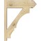 Ekena Millwork Balboa Arts & Crafts Rough Sawn Outlooker, Douglas Fir, 8"W x 26"D x 32"H OUT08X26X32BOA03RDF - alternate 2